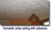 asbestos removal from artex ceilings